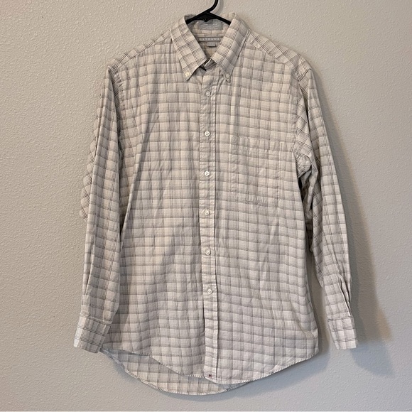Men's Hathaway Button Down Dress Shirt Size 15-32 - Picture 8 of 8